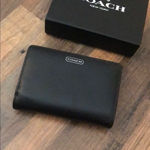Black coach wallet